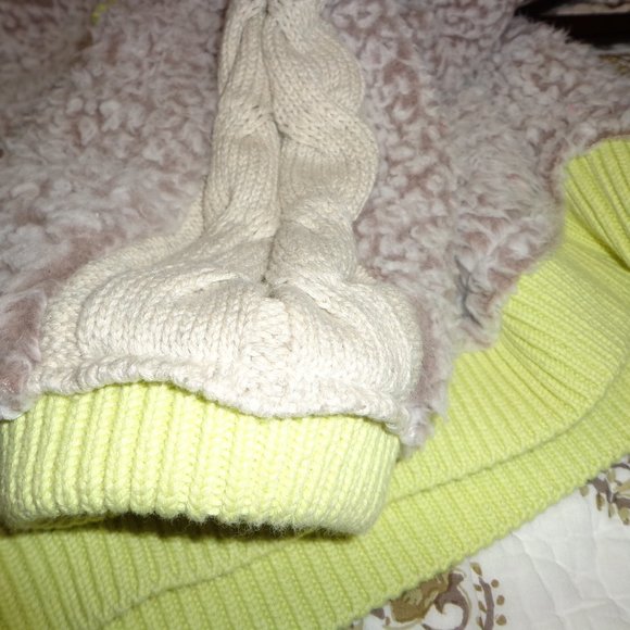 NWOT FREE PEOPLE Fuzzy Mock Neck Hooded Sweater Jacket XS - Picture 13 of 16